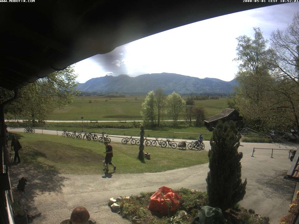 Archiv Foto Webcam Murnauer Moos am Biergarten Ähndl