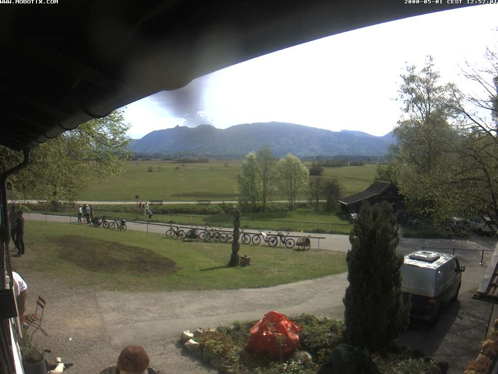 Archiv Foto Webcam Murnauer Moos am Biergarten Ähndl