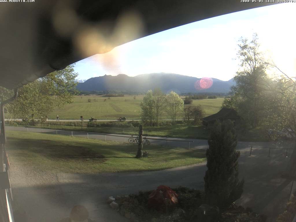 Archiv Foto Webcam Murnauer Moos am Biergarten Ähndl