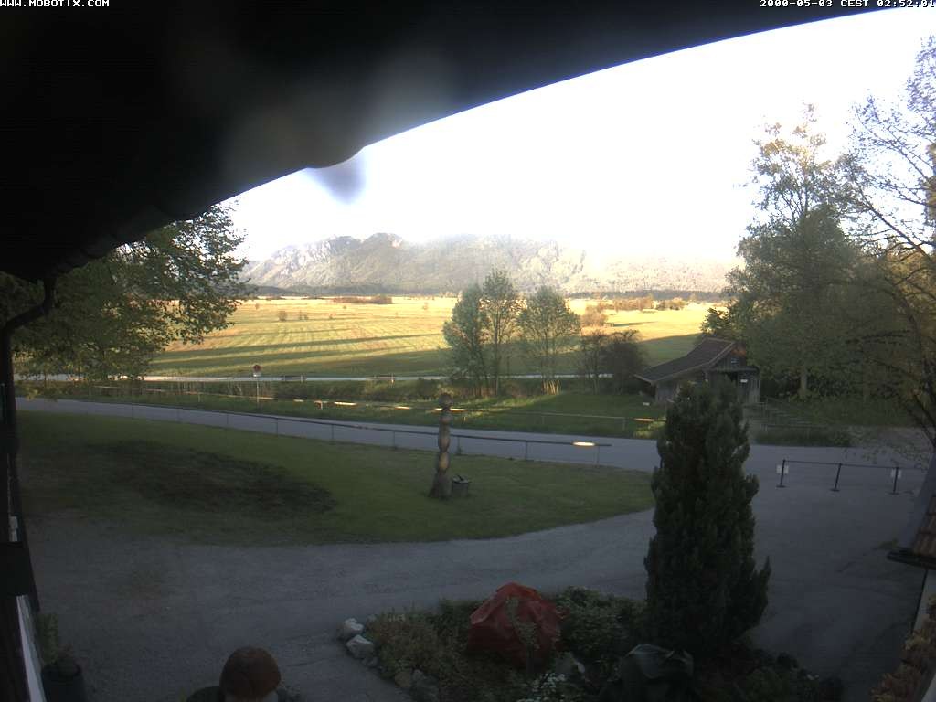 Archiv Foto Webcam Murnauer Moos am Biergarten Ähndl