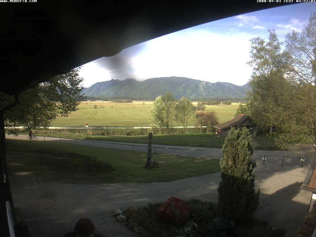 Archiv Foto Webcam Murnauer Moos am Biergarten Ähndl