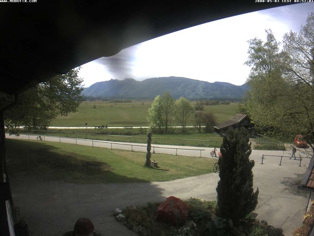Archiv Foto Webcam Murnauer Moos am Biergarten Ähndl