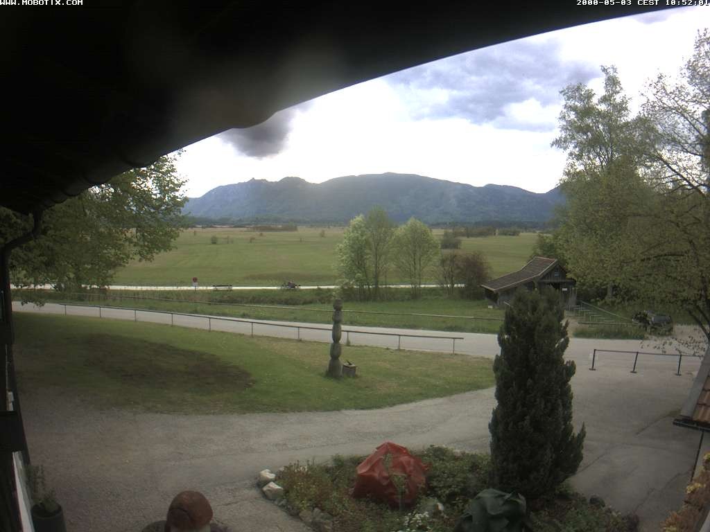 Archiv Foto Webcam Murnauer Moos am Biergarten Ähndl
