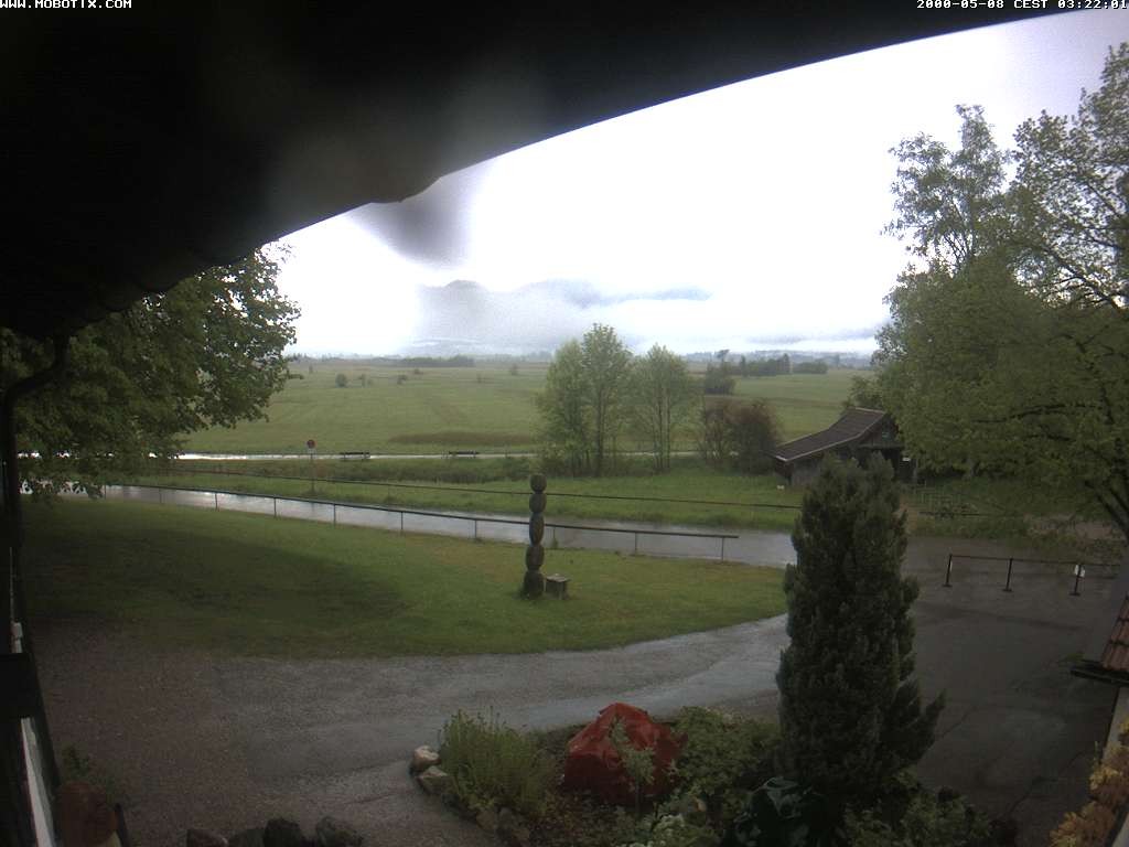 Archiv Foto Webcam Murnauer Moos am Biergarten Ähndl