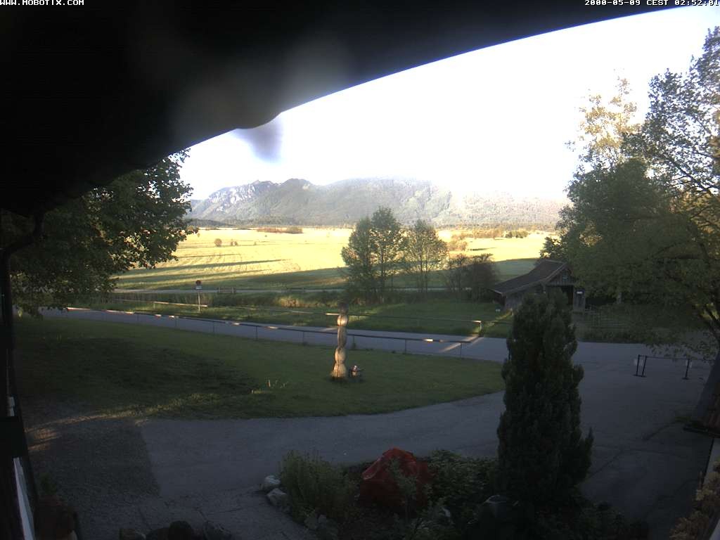Archiv Foto Webcam Murnauer Moos am Biergarten Ähndl