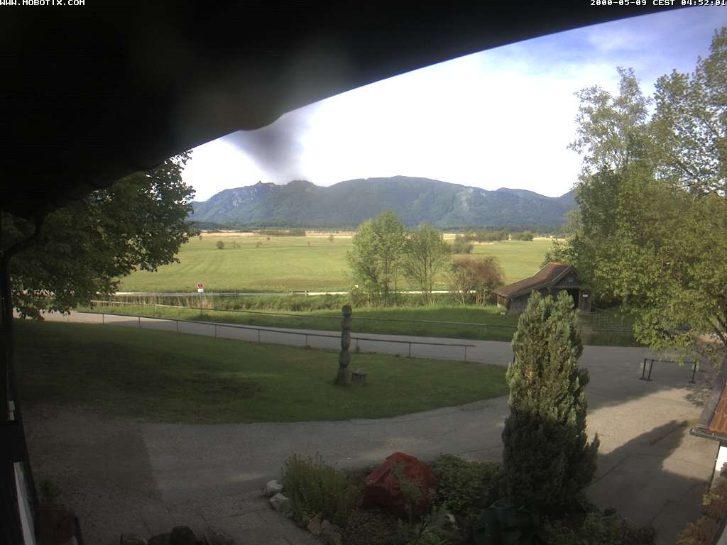 Archiv Foto Webcam Murnauer Moos am Biergarten Ähndl