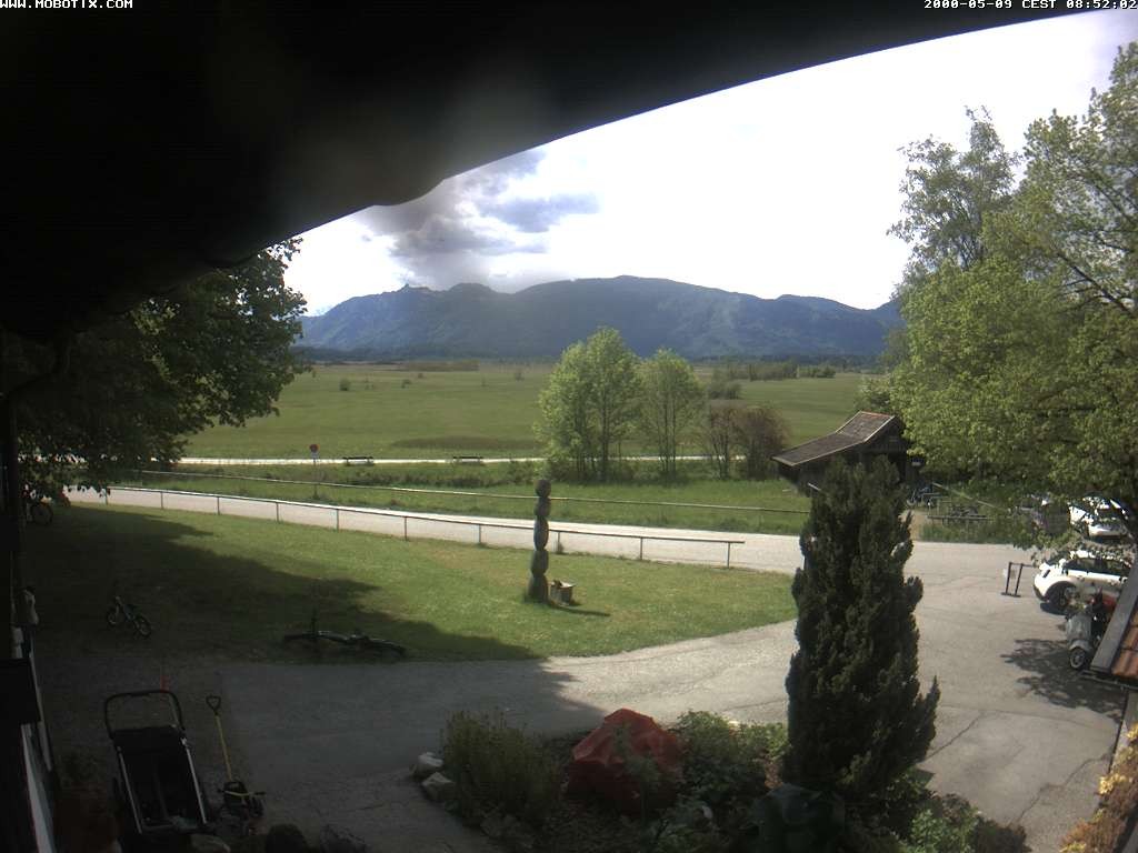 Archiv Foto Webcam Murnauer Moos am Biergarten Ähndl