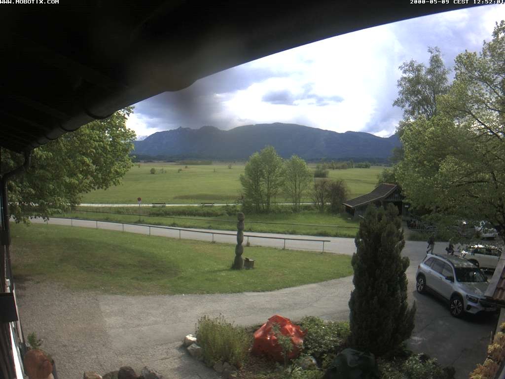 Archiv Foto Webcam Murnauer Moos am Biergarten Ähndl