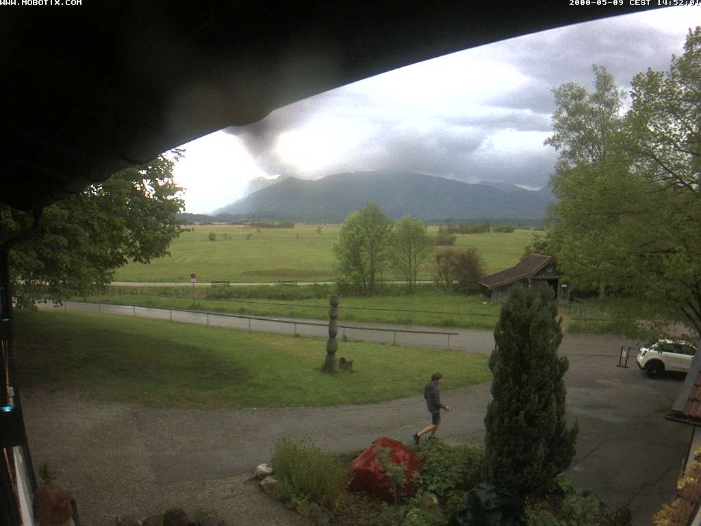 Archiv Foto Webcam Murnauer Moos am Biergarten Ähndl