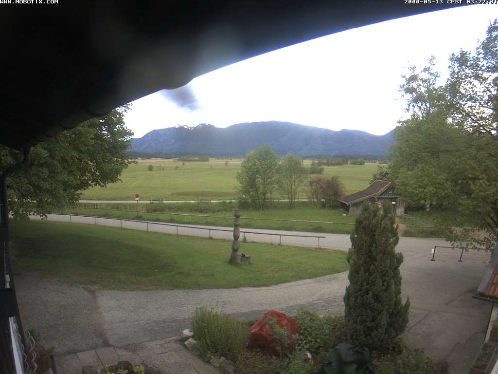 Archiv Foto Webcam Murnauer Moos am Biergarten Ähndl