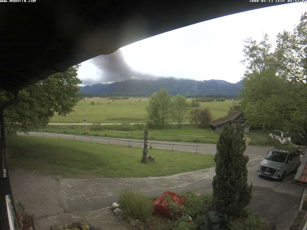 Archiv Foto Webcam Murnauer Moos am Biergarten Ähndl