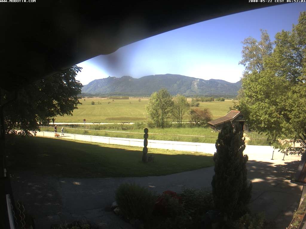 Archiv Foto Webcam Murnauer Moos am Biergarten Ähndl