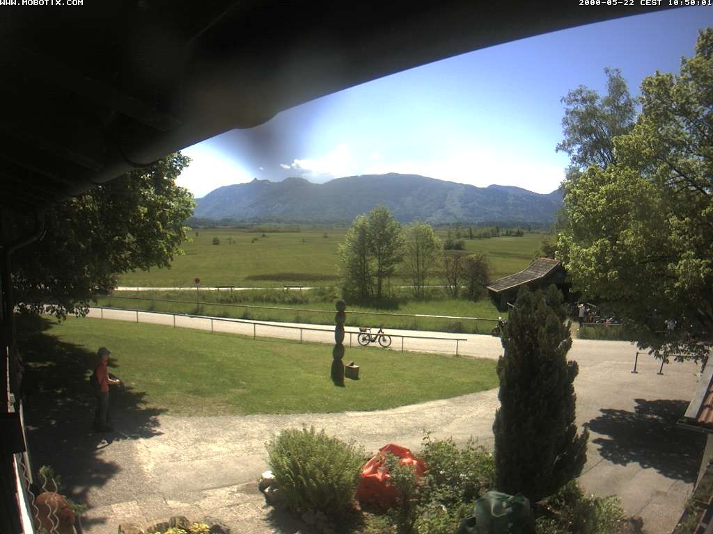 Archiv Foto Webcam Murnauer Moos am Biergarten Ähndl