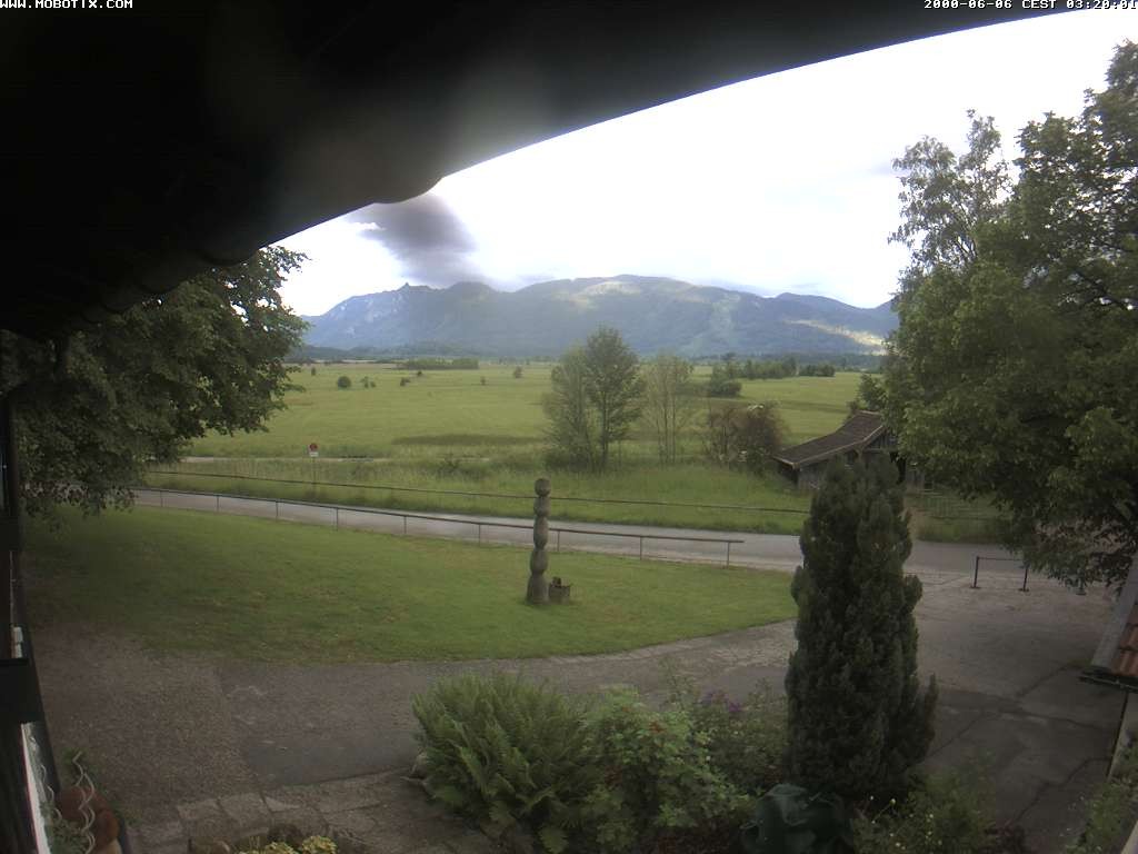 Archiv Foto Webcam Murnauer Moos am Biergarten Ähndl