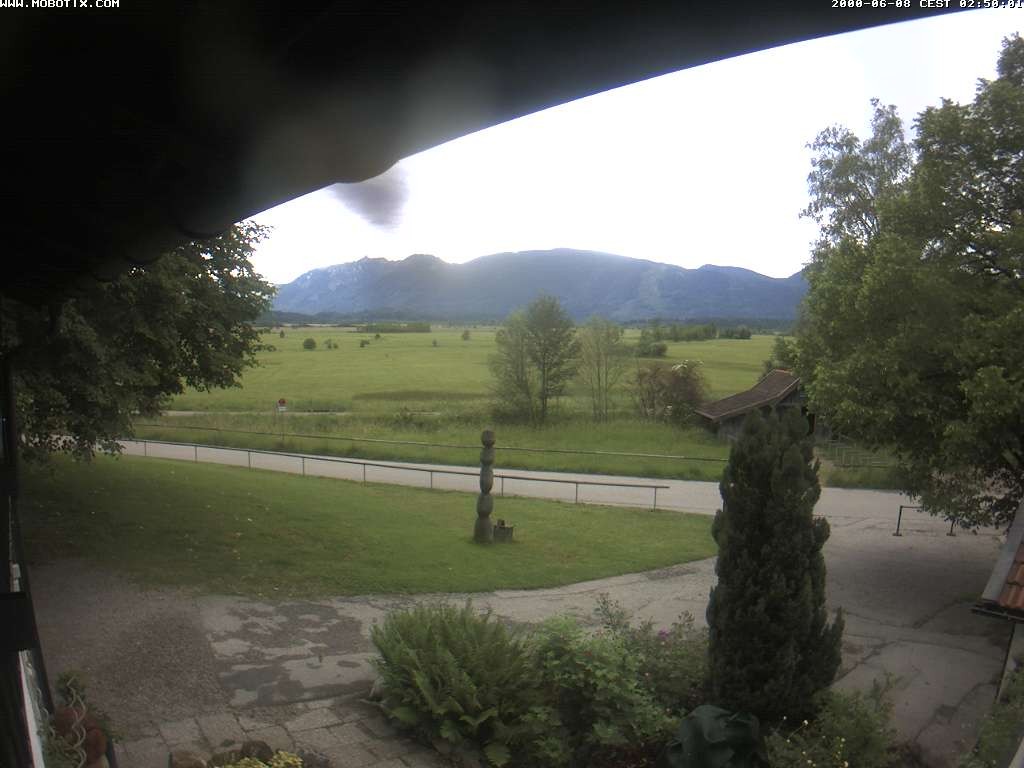 Archiv Foto Webcam Murnauer Moos am Biergarten Ähndl