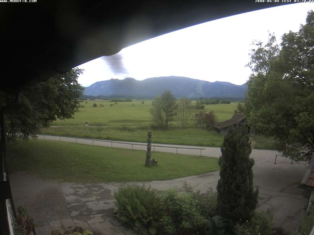 Archiv Foto Webcam Murnauer Moos am Biergarten Ähndl