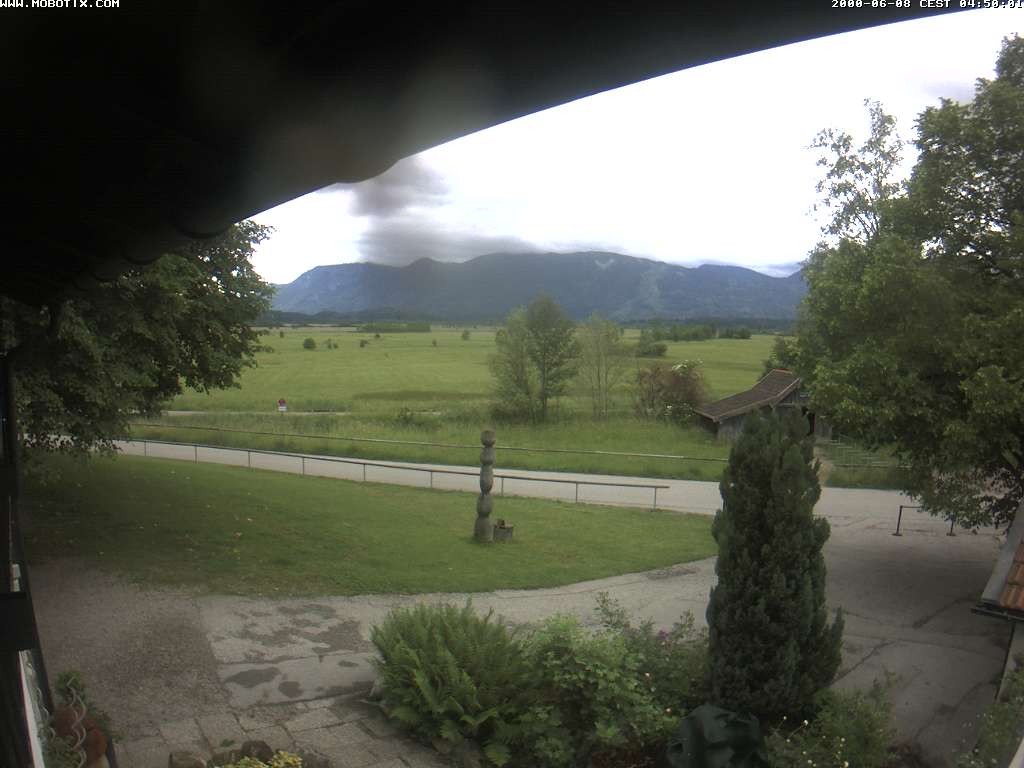 Archiv Foto Webcam Murnauer Moos am Biergarten Ähndl