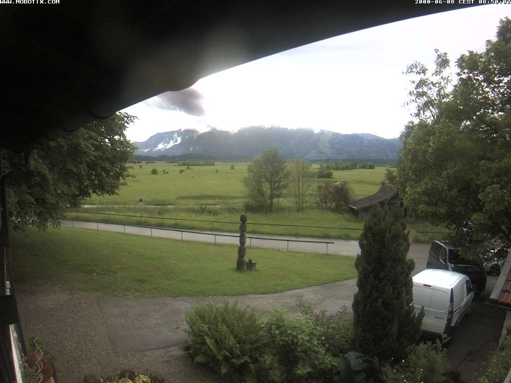 Archiv Foto Webcam Murnauer Moos am Biergarten Ähndl