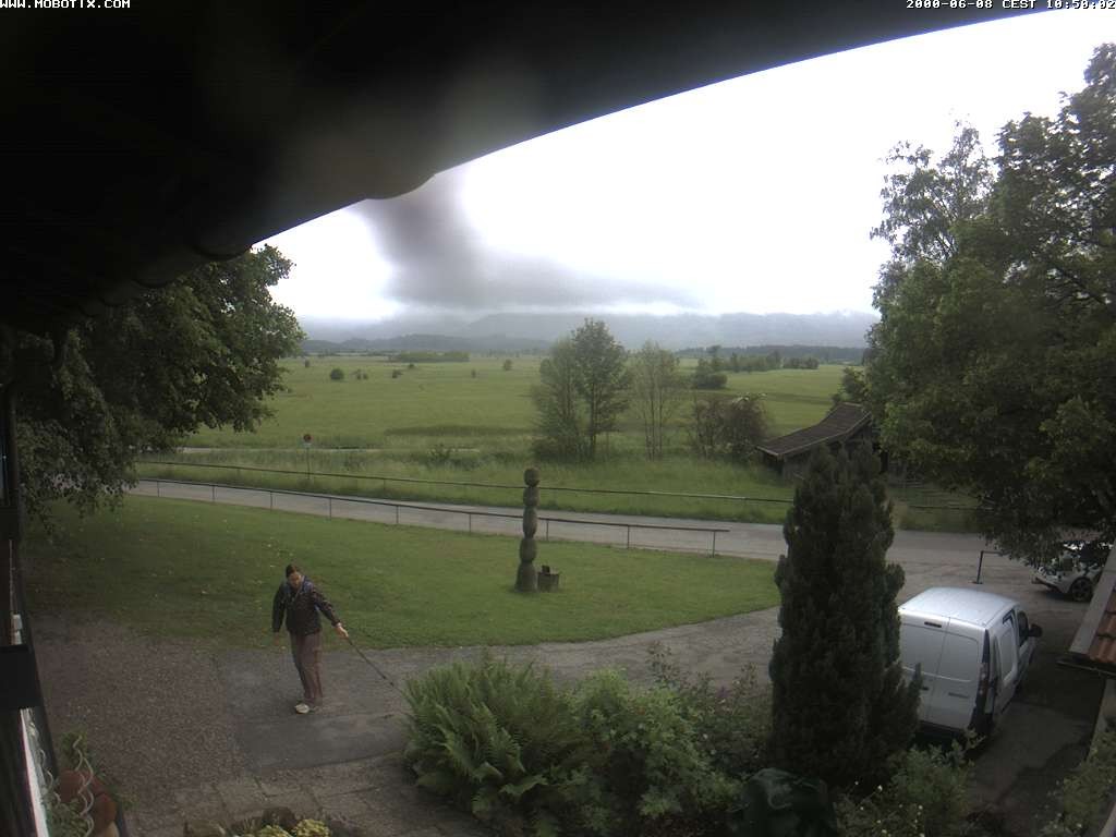 Archiv Foto Webcam Murnauer Moos am Biergarten Ähndl
