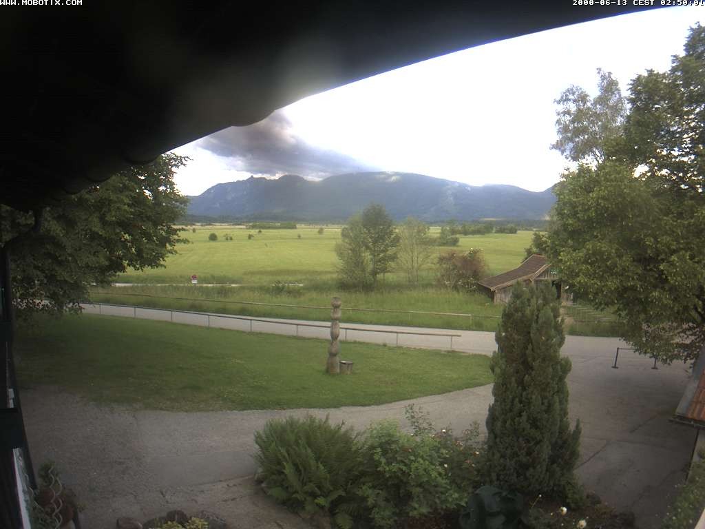 Archiv Foto Webcam Murnauer Moos am Biergarten Ähndl