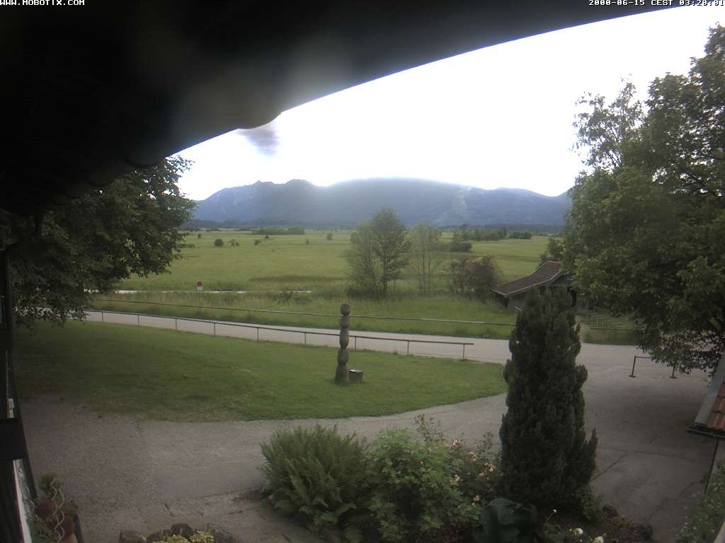 Archiv Foto Webcam Murnauer Moos am Biergarten Ähndl