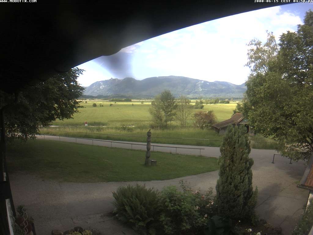 Archiv Foto Webcam Murnauer Moos am Biergarten Ähndl