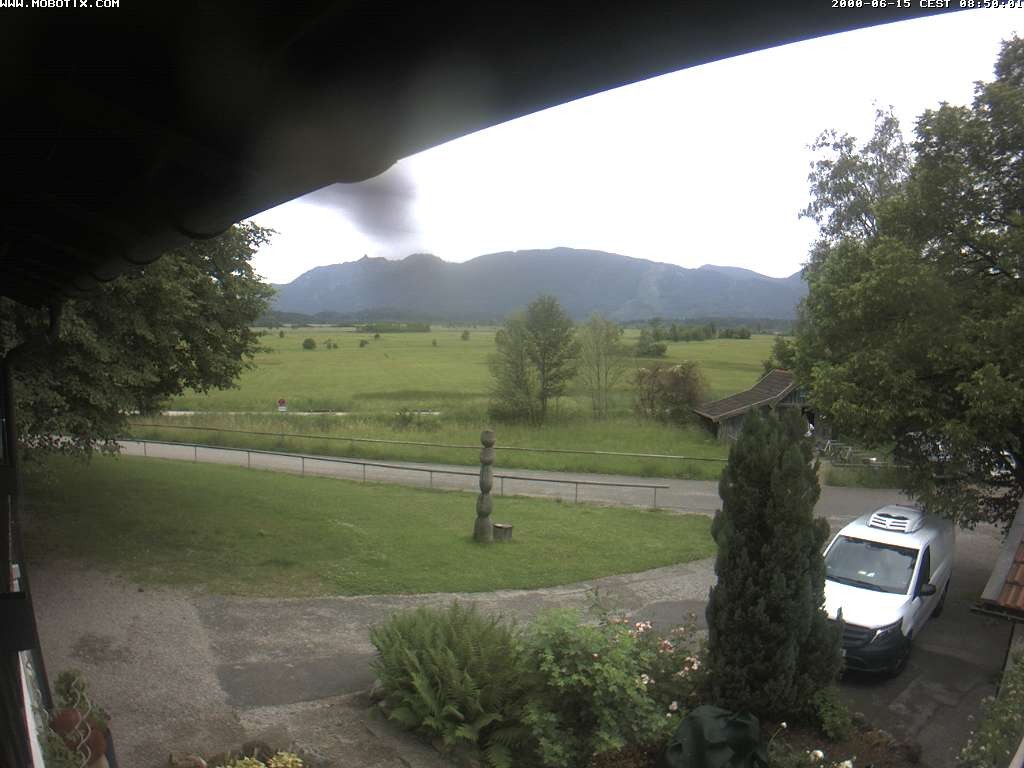 Archiv Foto Webcam Murnauer Moos am Biergarten Ähndl