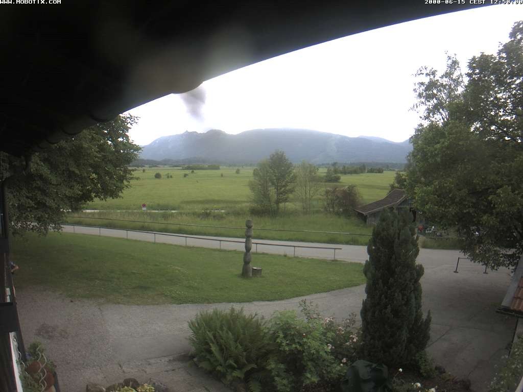 Archiv Foto Webcam Murnauer Moos am Biergarten Ähndl