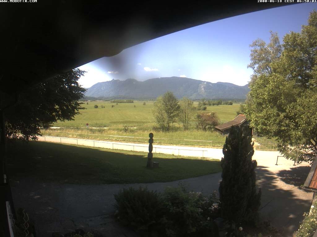 Archiv Foto Webcam Murnauer Moos am Biergarten Ähndl
