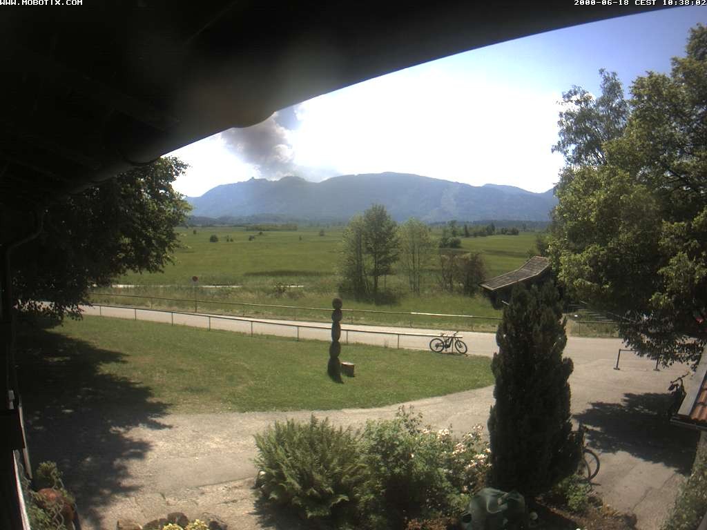 Archiv Foto Webcam Murnauer Moos am Biergarten Ähndl