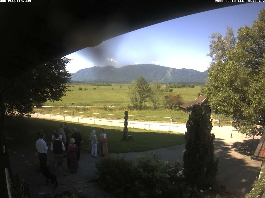 Archiv Foto Webcam Murnauer Moos am Biergarten Ähndl