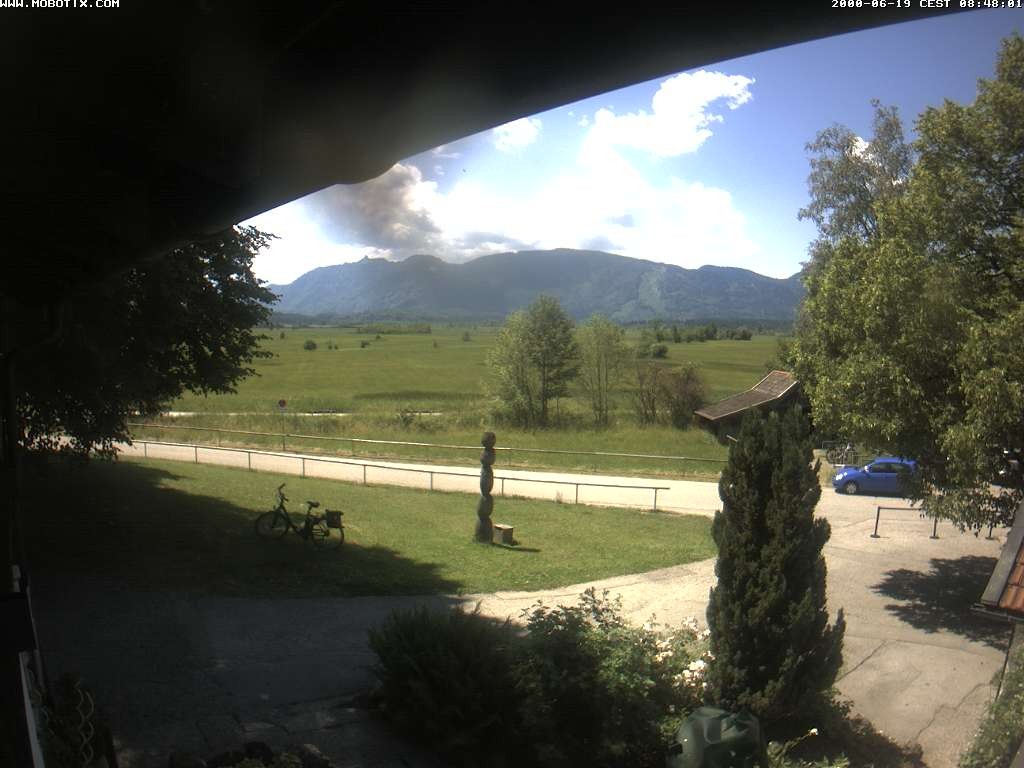 Archiv Foto Webcam Murnauer Moos am Biergarten Ähndl
