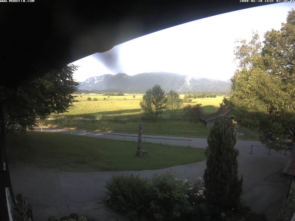 Archiv Foto Webcam Murnauer Moos am Biergarten Ähndl
