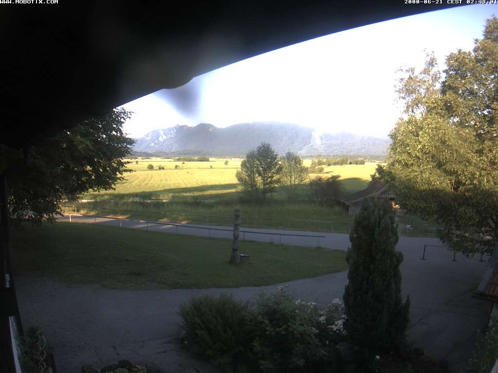 Archiv Foto Webcam Murnauer Moos am Biergarten Ähndl