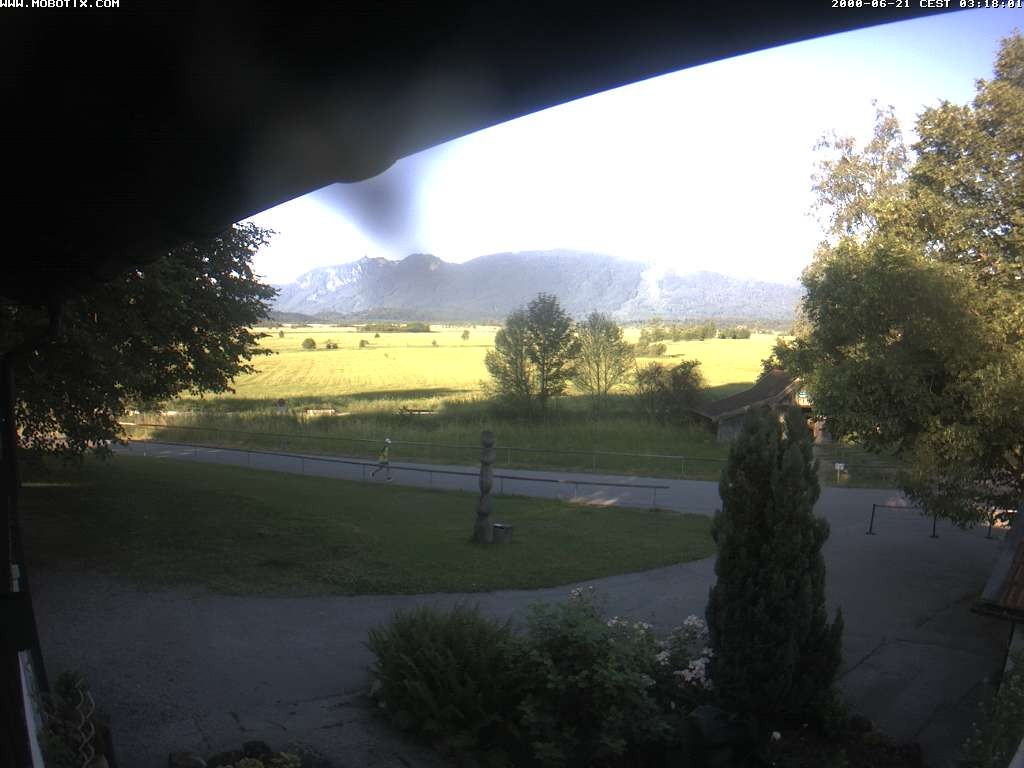 Archiv Foto Webcam Murnauer Moos am Biergarten Ähndl