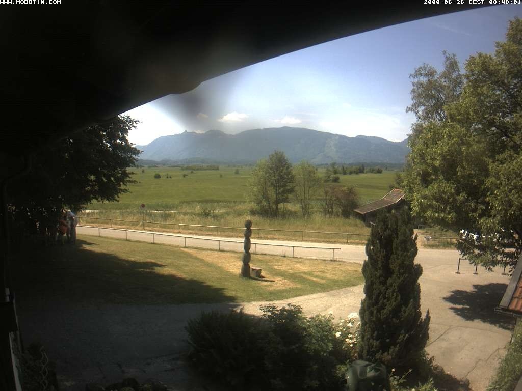Archiv Foto Webcam Murnauer Moos am Biergarten Ähndl