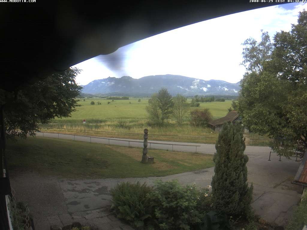 Archiv Foto Webcam Murnauer Moos am Biergarten Ähndl