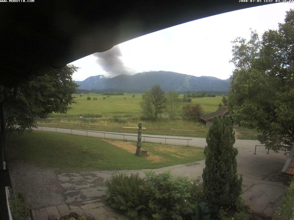 Archiv Foto Webcam Murnauer Moos am Biergarten Ähndl