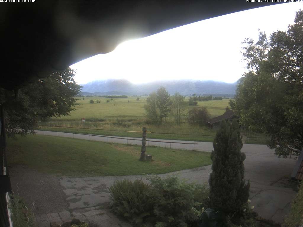 Archiv Foto Webcam Murnauer Moos am Biergarten Ähndl