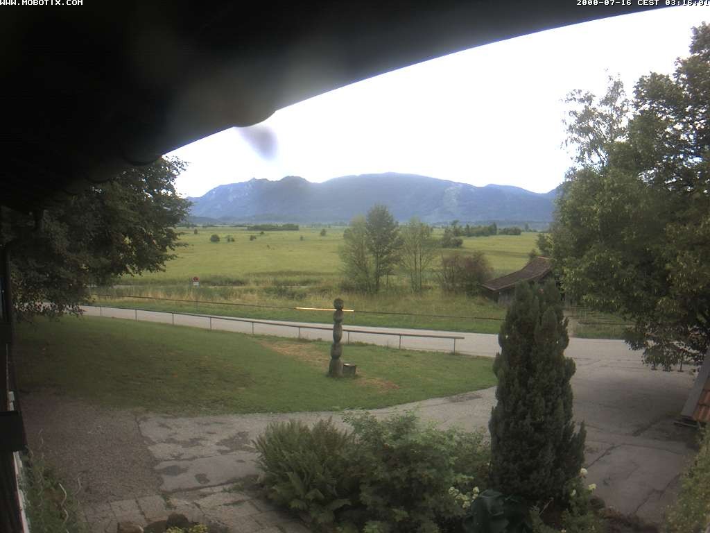 Archiv Foto Webcam Murnauer Moos am Biergarten Ähndl