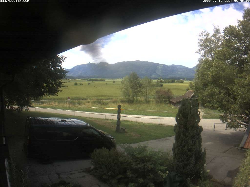 Archiv Foto Webcam Murnauer Moos am Biergarten Ähndl