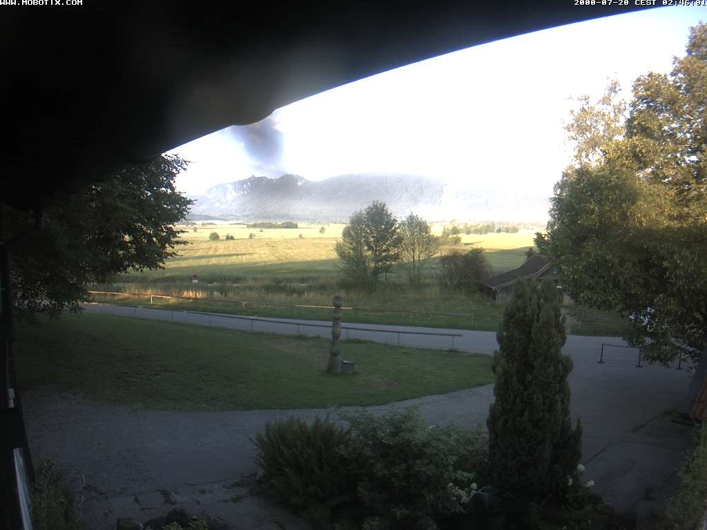 Archiv Foto Webcam Murnauer Moos am Biergarten Ähndl