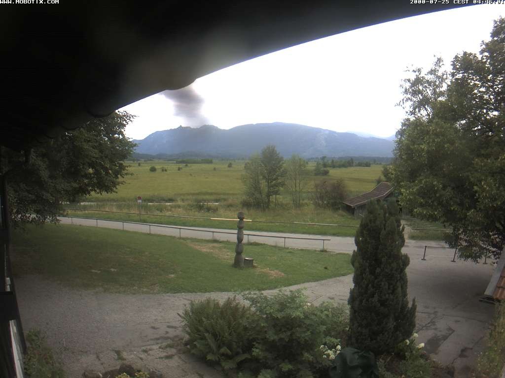 Archiv Foto Webcam Murnauer Moos am Biergarten Ähndl