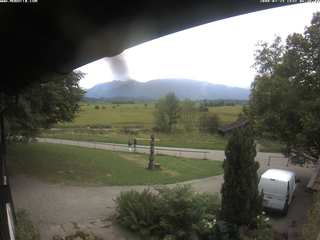 Archiv Foto Webcam Murnauer Moos am Biergarten Ähndl