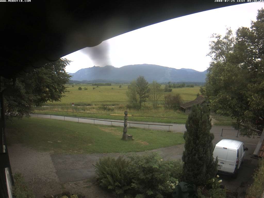 Archiv Foto Webcam Murnauer Moos am Biergarten Ähndl