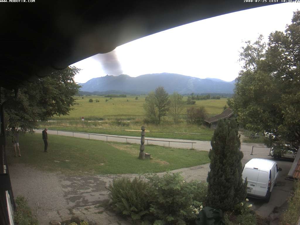 Archiv Foto Webcam Murnauer Moos am Biergarten Ähndl