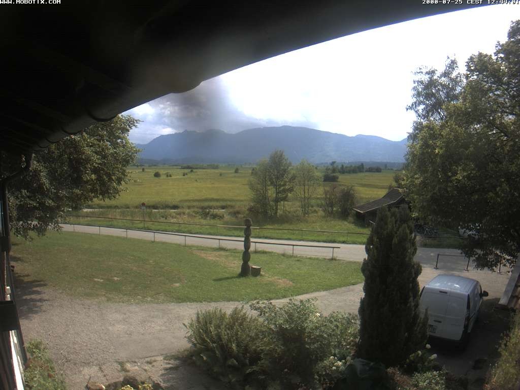 Archiv Foto Webcam Murnauer Moos am Biergarten Ähndl
