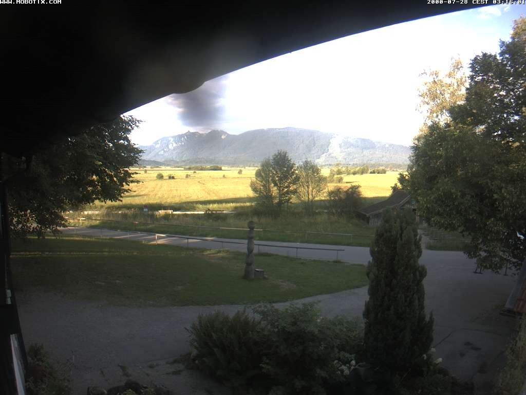 Archiv Foto Webcam Murnauer Moos am Biergarten Ähndl