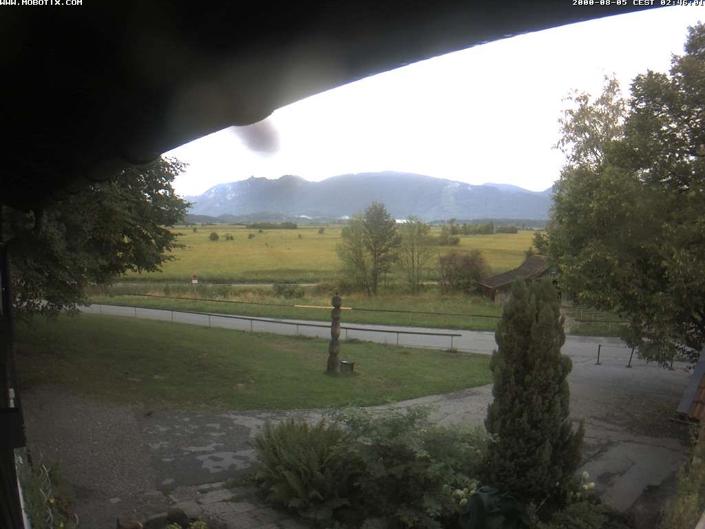 Archiv Foto Webcam Murnauer Moos am Biergarten Ähndl