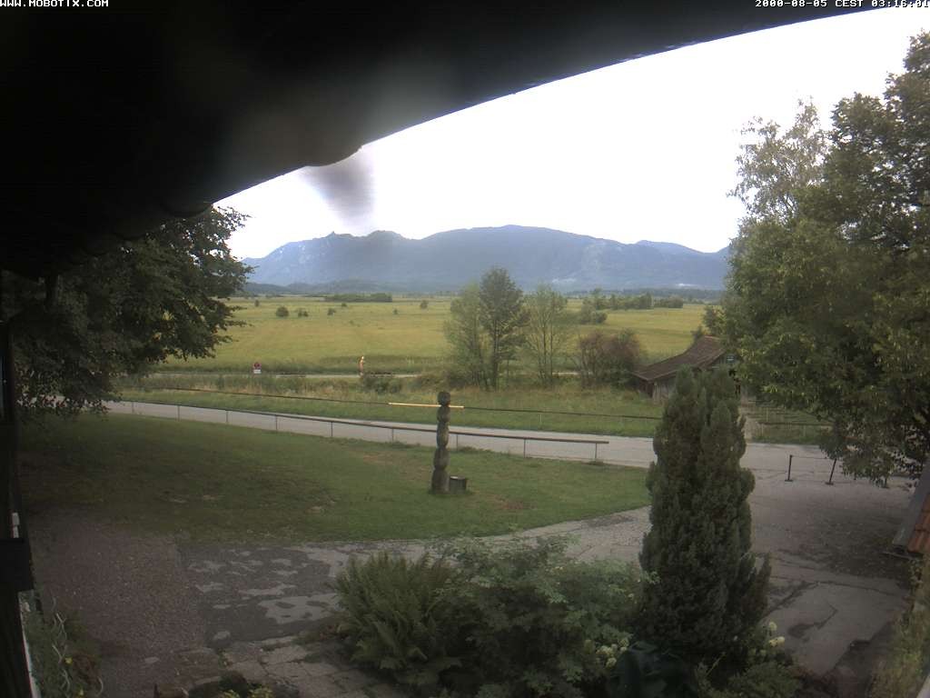 Archiv Foto Webcam Murnauer Moos am Biergarten Ähndl